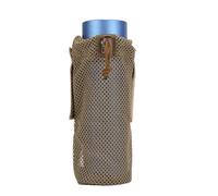 Bottle Kettle Holder - Multi Purpose Carrier, Lightweight Nylon Fabric, Insulated Side Panel, Clip On Shoulder Strap | for Backpack Attachment, Gym Water Transport, Beach Day Cooler Alternative