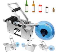 Bottle Labeling Machine - Semi-Automatic Self-Adhesive Tool for Plastic, Glass & Metal Bottles - Easy to Use, Efficient & Versatile Label Application