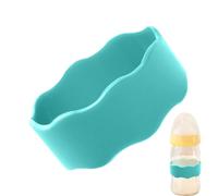 Bottle Labels - Silicone Name Labels for Nativity Scene - Non-Slip Collar Reusable Date Written Envelope for Bottles Pupils Nurseries Travel