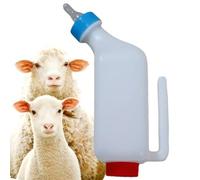 Bottle - Lamb Milk Bottle, Goat Bottle | Lamb Bottle for Small Animals, Hanging Milk Bottle for Small Farm Animals, Soft Teat Drink Bottle for Small Animals