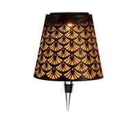 Bottle Lamp | Solar Powered Hollow Shadow Decor - Bottle Lamp Shade - for Christmas Party Table Wedding Room Kitchen Home Bar