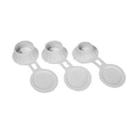 Bottle Lid Inverted Around Bottle Empty Lid | 3 Pack Upside Down Shampoo Bottle Lid | Leak-proof Shower Gel Accessories, Lotion Elevator Tool for Bathroom Kitchen Spice