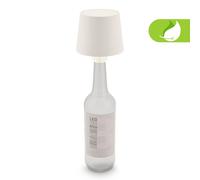Briloner White Bottle Light Usb Rechargeable Table Lamp Dimmable Touch Cordless Outdoor