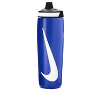 Nike Refuel Bottle 24 oz Sports Bottle BPA Free Airtight (Game Royal/Black/White)