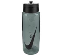Nike TR Renew Recharge Straw Bottle 24oz 709 ml Water Bottle Sports Bottle Training Fitness, Anthracite/Black/Black