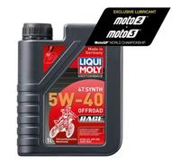 Bottle of 1L Liqui Moly 100% Synthetic 4T Synth 5W-40 Off Road Race 3018