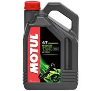 Bottle Of 4 Lt Oil MOTUL 5000 10w40 10w 40 Semisint Engines 4 Times Ma2 HC Tech