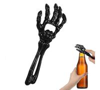 Bottle Opener, 1 Piece Halloween Skeleton Hand Shape Drink Bottle Opener, Funny Cool Cast Iron Beer Bottle Opener, Halloween Bottle Opener for Beer