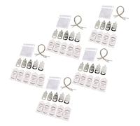 Bottle Opener, 24 Sets Decorative Baby Bottle Opener Metal Rustproof for Baby Shower Party (Silver)