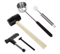 Bottle Opener， 5Pack Coconut Opener Tool Set for Young Stainless Steel Kit Jack