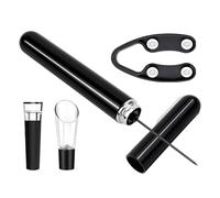 Bottle Opener for Wine | Travel Corkscrew for On the Go | Bottle Opener with Air Pressure Pump for Wine, for Home, Bar, Kitchen, Restaurant, Wedding Party, Bartender, Home