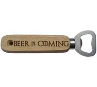 Bottle Opener Game of Thrones Inspired Beer is Coming Engraved Wooden Novelty Wood Kitchen Fan Gift Present