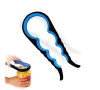 Bottle Opener Opening Can Jars Opener Lightweight Non Slip Can Lid Opener Grip Tool Manual Can Remover Suitable for Beer Bottles Soda Cans Tight Jar Lids Home & Kitchen Accessories (1pack)