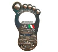 Bottle Opener Rome Italy Travel Souvenir 3D Fridge Magnet City Attractions Refrigerator Decorative Magnet Three Dimensional Home Kitchen Decoration