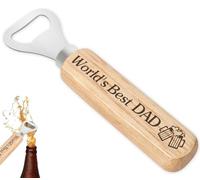 Bottle Opener Secret Santa Gifts for Dad from Daughter Son Christmas Presents for Dad Father Pops Daddy Birthday Gifts Beer Gift Daddy Gift for Fathers Day Birthday Christmas Retirement Valentines