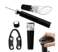 Bottle Opener Set, Air Pump Bottle Opener 4 Pieces with Stopper Remover | Wine Tool, for Adults, Beer Christmas Party, Halloween, Kitchen and Home