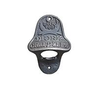 Bottle OPENERS CAST Iron for Wall MOUNTING, Stella, Brew Dog, COCA COLA, Pepsi and More (Brew Dog)