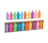 Bottle Pairing Games, Memory Matching Bottles, Match Bottle Color Game Improve Logical Thinking Reasoning Skills Interactive Sorting Toy For Beach Party Picnic Classroom Family Backyard Adults Girls