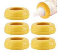 Bottle Screw Rings Pack Of 5 Leak-Proof Food-Grade Screw-In