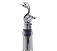 Bottle Sealer Pourer, Snake Shaped Wine Stopper, Wine Accessories, Snake Shaped Wine Corks Bottle Sealer Pourer, Fun and Unique Wine Accessories for Sealing and Pouring Wine