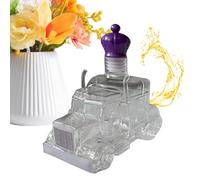 Bottle | Semi Truck Decanter Bottle | Storage Container Art Statue Empty for Men Dad Kitchen Bar Bar Decor Home Dining Wedding Birthday Party Holiday Collection