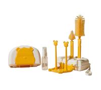 Bottle Set Essential Kits Silicone Bottle Brush Set Compact & Easy to Use for Busy Parents