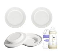 Bottle Silicone Sealing Disks Compatible with Some Wide-Neck Bottles - Lanshioh MAM Bottles (Not including Avnet and Dr Brown's Wide-Neck)