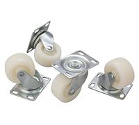 Bottle Skip Castors (Set of 4) White