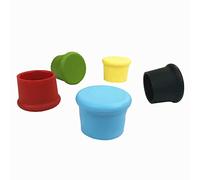 Bottle Stopper,5 Pcs Wine Bottle Caps Silicone Bottle Caps,for Wine, Champagne, Beer, Carbonated Drinks by Sealing Freshness (5 Color)