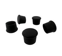 Bottle Stopper,5 Pcs Wine Bottle Caps Silicone Bottle Caps,for Wine, Champagne, Beer, Carbonated Drinks by Sealing Freshness (Black)
