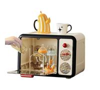 Bottle Storage Box - Dustproof Drying Rack Organizer, Countertop Kitchen Cabinet, Foldable Holder Case | Portable Food Accessories Container for Bottles Nipples Cups Travel Home