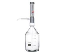 Bottle Top Dispenser for 2000ml Glass Bottles: Adjustable Volume Scale for Safe & Accurate Pipetting of Acids, Bases & Lab Reagents - Chemical Resistant Liquid Dispenser