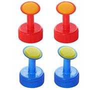 Bottle Top Waterers Plastic Beverage Bottles Watering Nozzles Sprinkler Heads for Plant Gardening 4pcs