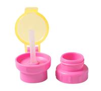 Bottle Topper Water Bottle Lid with Straw, Spill Proof Straw Bottles Twist Cover Cap for Babies, Portable Juice Soda Sippy Cap for Water Bottles Caliber 2.7cm/1.06inch