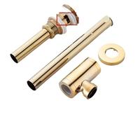 Bottle Trap Bathroom Basin Bottle Trap Drain Modern Sink Pop Up Filter Fixture Stopper Sets for Bathroom Basins(with Overflow)