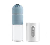 Bottle Warmer 240ml USB Powered Adjustable Temperature - LED Display Portable with Glass for Night Feeding