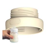 Bottle Warmer Adapter, Breastmilk Mixer Converter, 2.2x2.2x1.5 Inch Compact & Lightweight, Wide Caliber Bottles for Feeding Devices, Easy Installation, Secure Fit, Travel Friendly