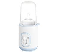 Bottle Warmer - Automatic Temperature Hold Function 2 in 1 Bottle Warmer, Defrosts Breast Milk, Milk and Food | Auto Shut-off, Easy to Carry