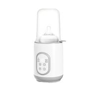 Bottle Warmer Fast Baby Milk Warmer Steriliser, Accurate Temperature Control, Travel Breastmilk Food Warmer, Automatic Shut-Off (Grey)