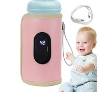Bottle Warmer for All Bottles - Fast Milk Warmer with LCD Display, Precise Temperature Control, Memory Function | Heated Breast Milk Formula for Home, Travel e