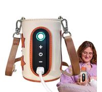 Bottle Warmer for Breastmilk | Travel-Friendly Portable Bottle Warmer for Breastmilk and Formula - Led Display, Breast Milk Lightweight Warmer Heating, Bottle Water Warmer Heater Outdoors Kid's Food