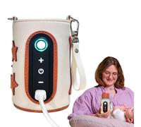 Bottle Warmer for Breastmilk | Travel-Friendly Portable Bottle Warmer for Breastmilk and Formula - Led Display, Breast Milk Lightweight Warmer Heating, Bottle Water Warmer Heater Outdoors Kid's Food