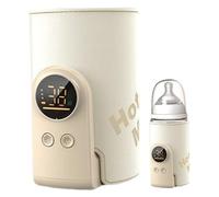 Bottle Warmer for Travel, Fast Heating & Precise Temperature Control Baby Bottle Warmer with LCD Display for Breast Milk/Formula, Xmas Decors