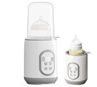 Bottle Warmer Quick Thawing PP Portable Bottle Warmer with Smart Temperature Control for Breastmilk Baby Food