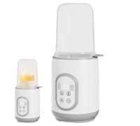 Bottle Warmer - Travel Breast Milk Warmer, Fast Milk Heating | Intelligent Temperature Regulation, Portable Rechargeable Feeding Device, Preserve