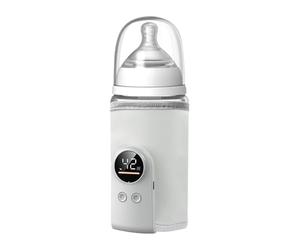 Bottle Warmer - USB Powered Thermostat for Accurate Milk Warming, Compact Travel Aid for Parents, Fast Heat Maintain, Great for Travel