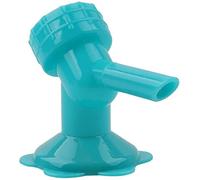 Bottle Watering Spout Plastic Sprinkler Nozzle Tops Double Head Outdoors Portable Watering Cans Accessory Gardening Tools,Blue Yellow Attractive Design