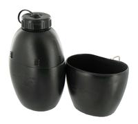 Bottle with cup Highlander 58 Pattern Noir 1 L
