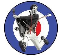 BottleClocks Iconic Pete Townshend vinyl record wall clock (Who MOD)