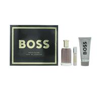 Hugo Boss Bottled 3 Piece Gift Set: Eau de Parfum 100ml - Eau de Parfum 10ml - S